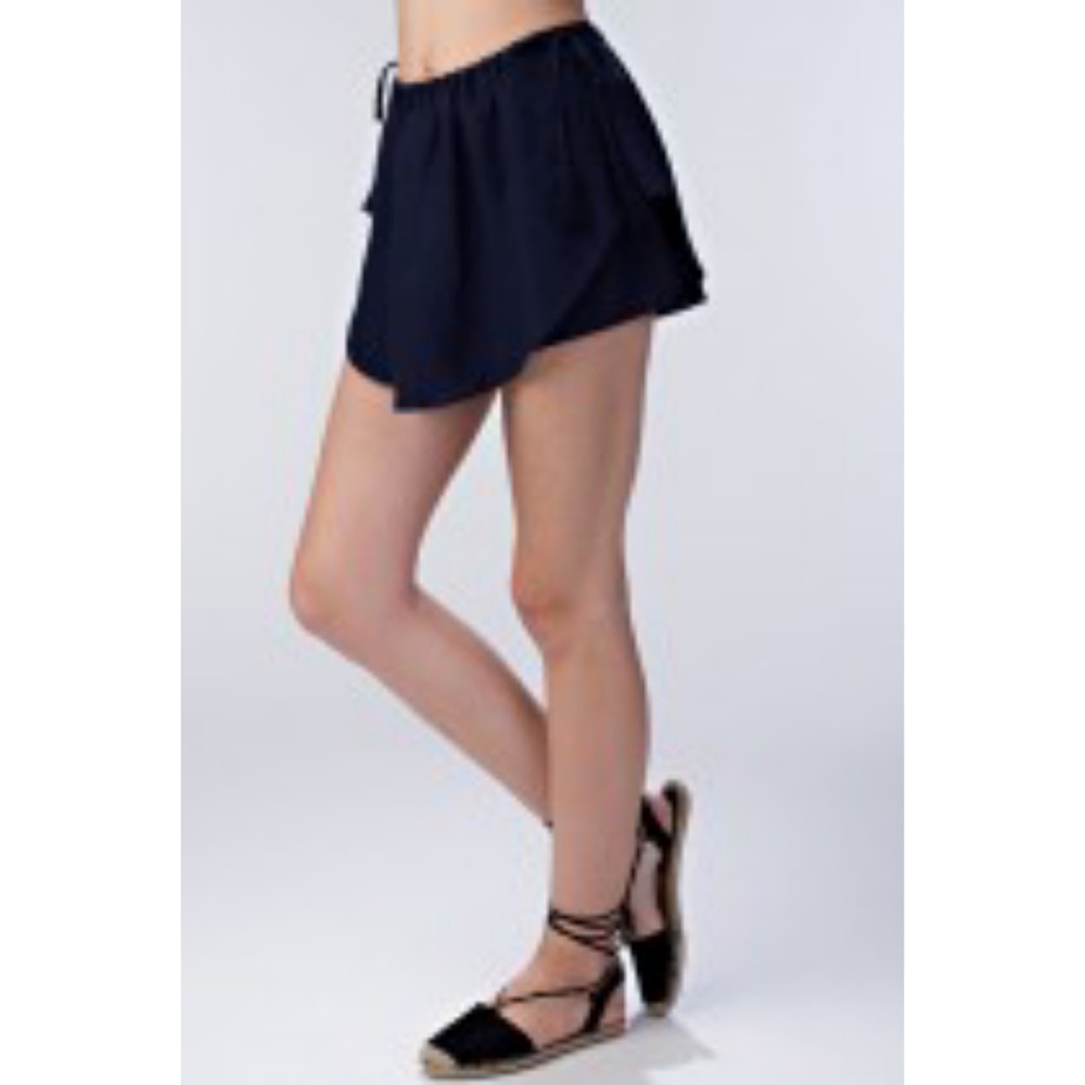 3/$25 Elastic Waist Shorts w/Front Panel - Picture 3 of 8